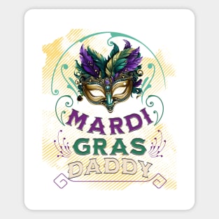 Mardis Gras Daddy Magnet